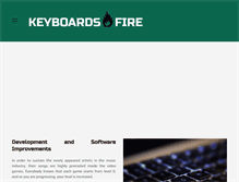 Tablet Screenshot of keyboardsonfire.net